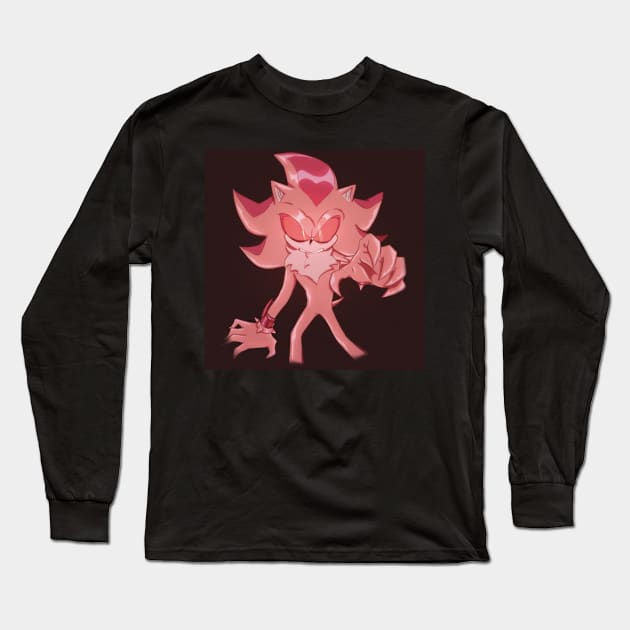 Zombot Shadow Long Sleeve T-Shirt by secrettps